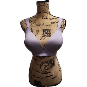 Bali Comfort‎ Revolution Lavender Wireless Bra Smooth Seamless Everyday Wear